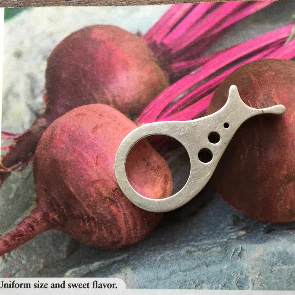 One of Kind, Silver, handmade Ring.